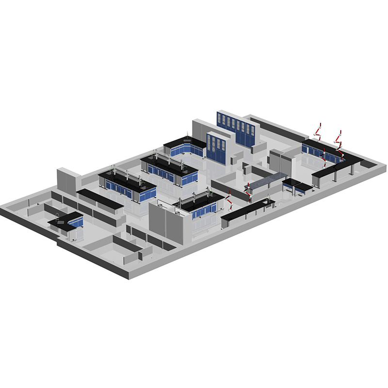 Laboratory design renderings